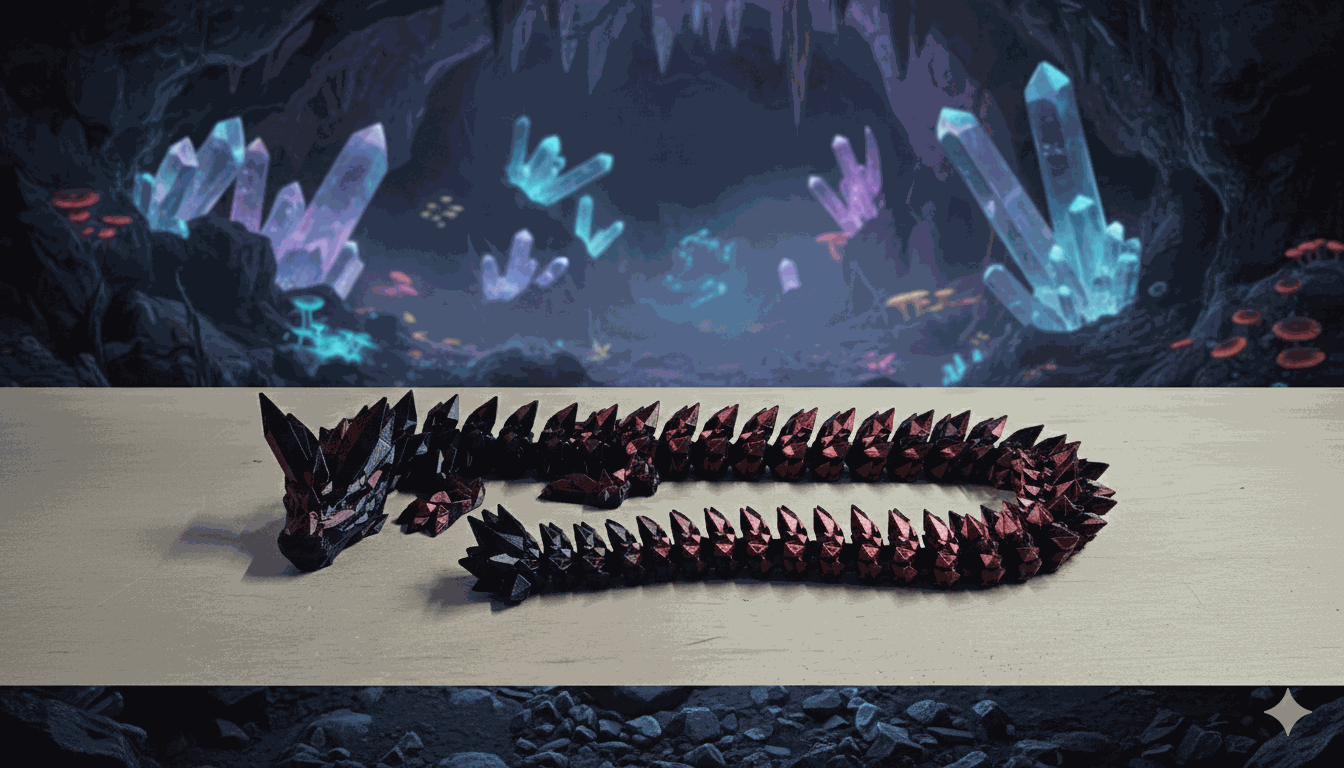 3'6" Dragon #1 Designed By Cinderwind 3D