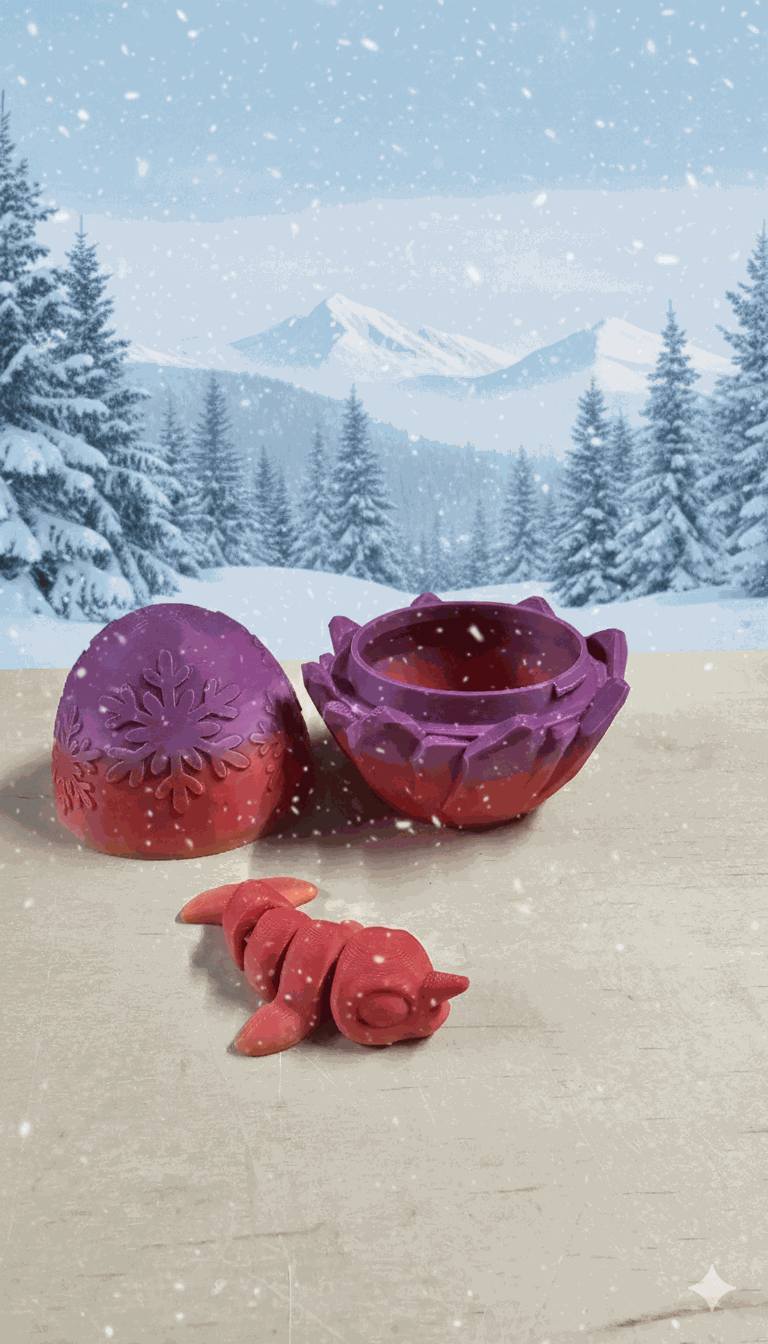 Ice Egg with Narwhal