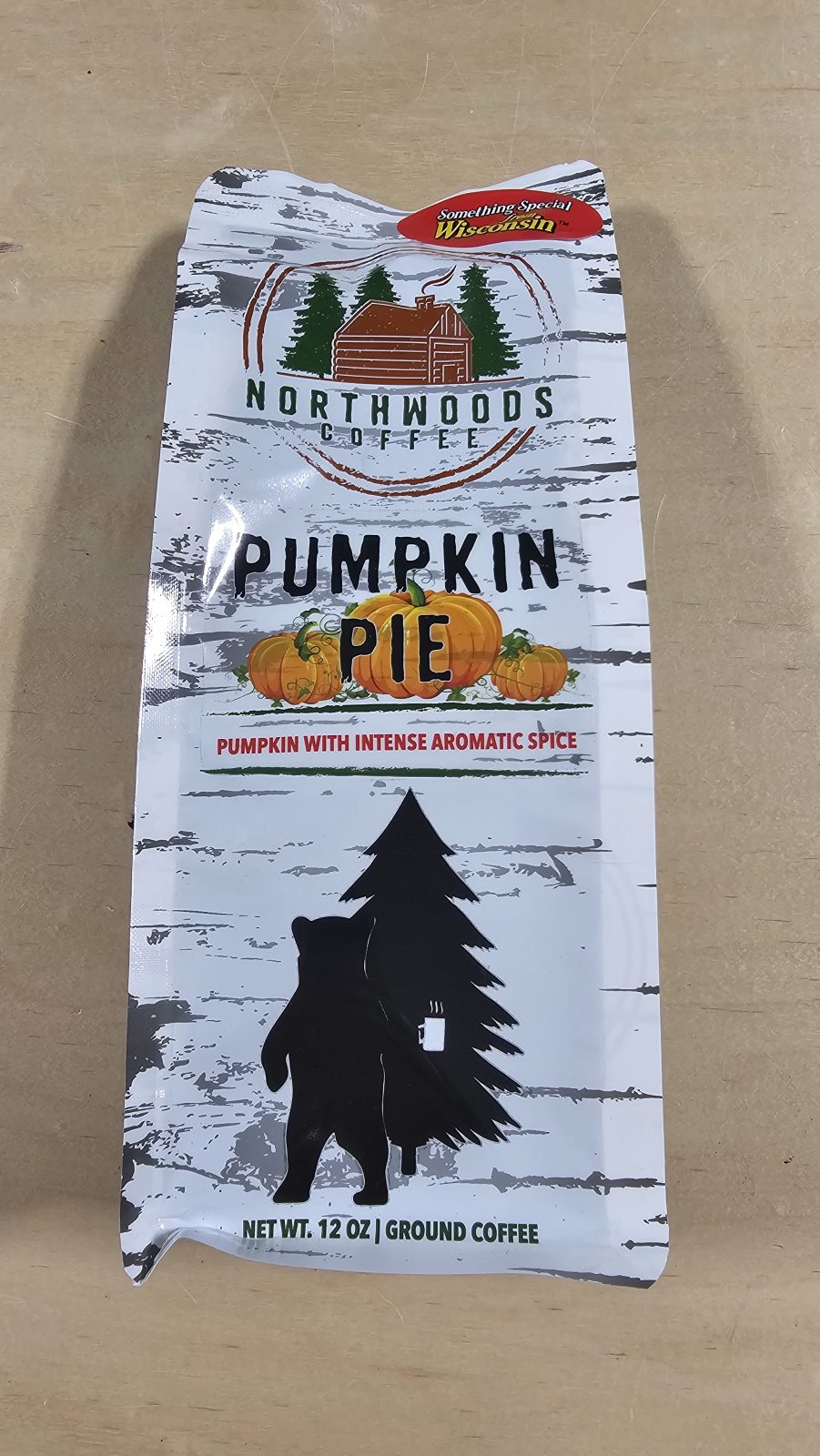 Northwoods Coffee Pumpkin Pie 12oz Ground Coffee