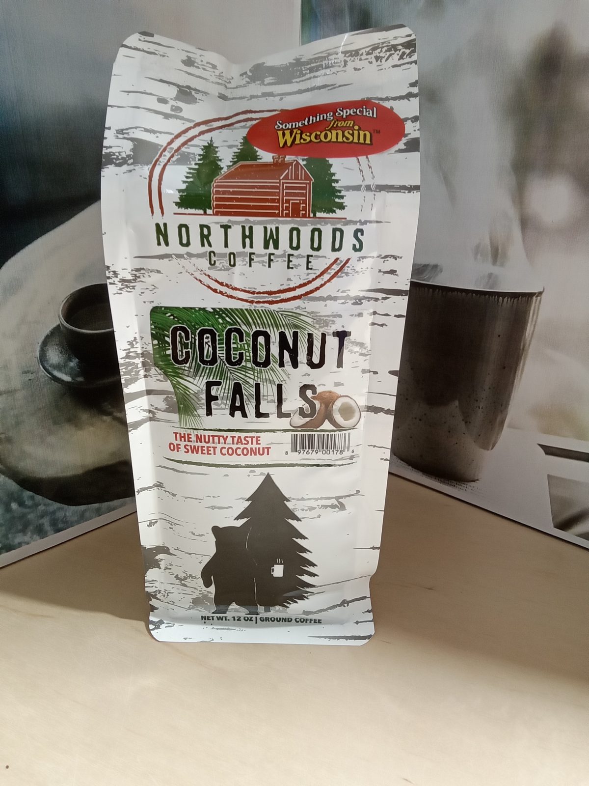 Northwoods Coffee Coconut Falls 12oz Ground Coffee