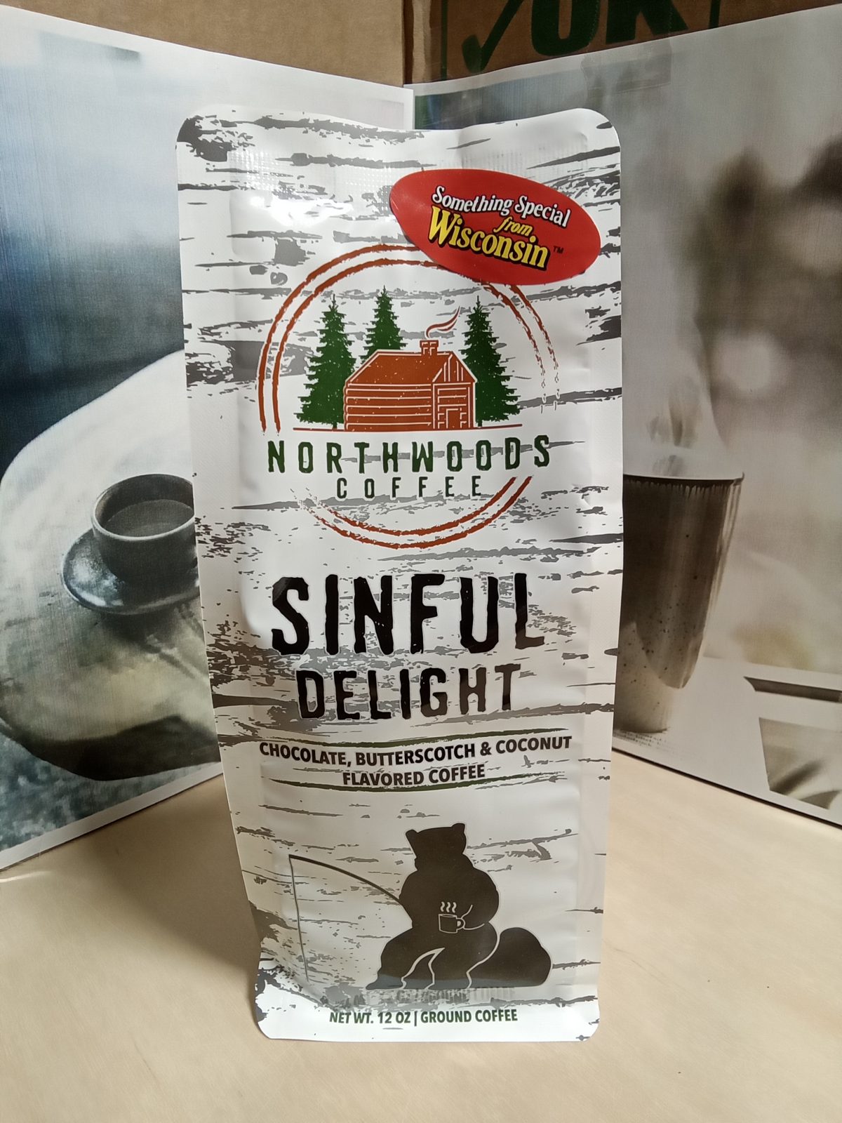 Northwoods Coffee Sinful Delight 12oz Ground Coffee