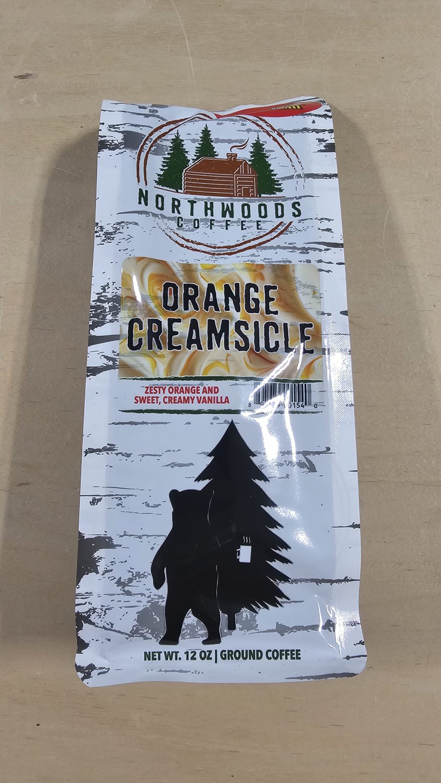 Northwoods Coffee Orange Creamsicle 12oz Ground Coffee