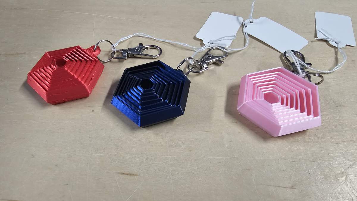 Fidget Keychain Various Colors