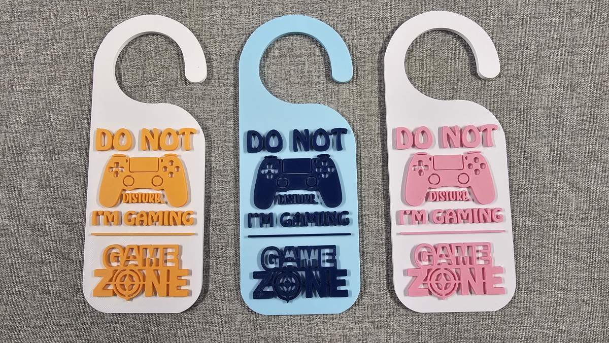Door Hanger (Various Colors) Will ship random color